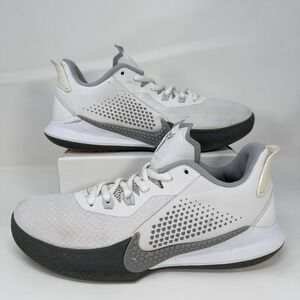 Nike Kobe Mamba Fury Basketball Shoes Men 12 CK2087-100 White Wolf Gray Platinum